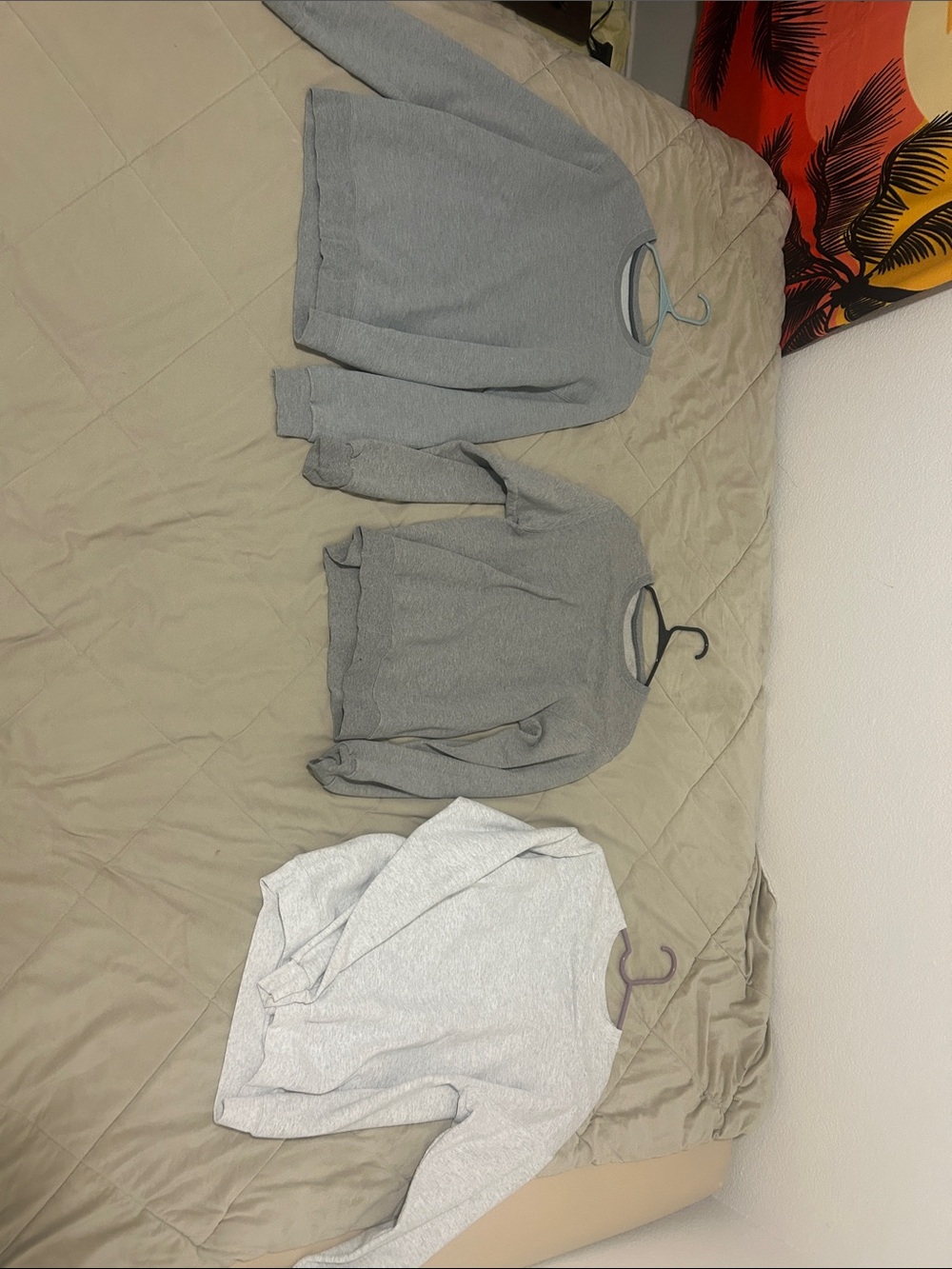 Fruit of the Loom Men's Light Gray Crewneck Sweater Pack